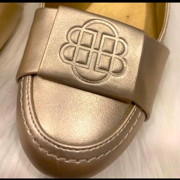 Dana Buchman Shoes - gold flats